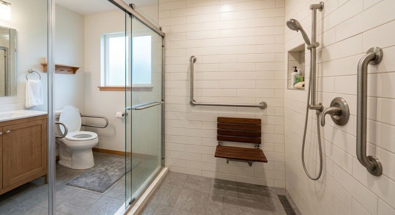 Accessible Shower Construction in Bucks County, PA