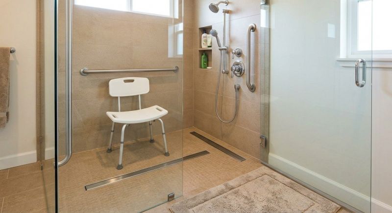 Elderly Shower Installation in Manchester, NH