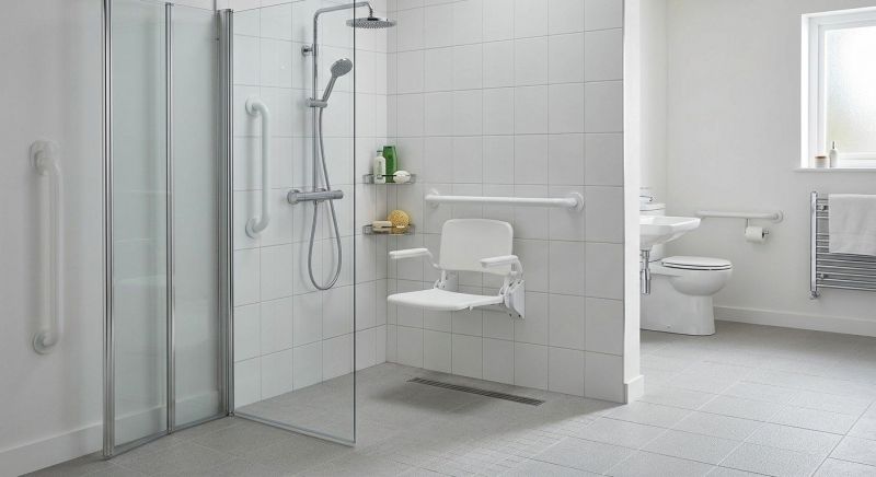 Handicap Shower Installation in Manchester, NH