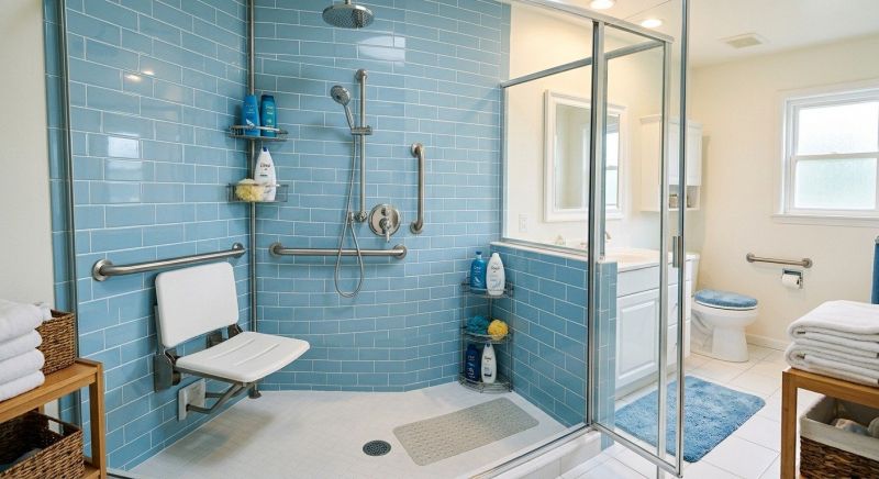 Elderly Shower Installation in Pinellas County, FL